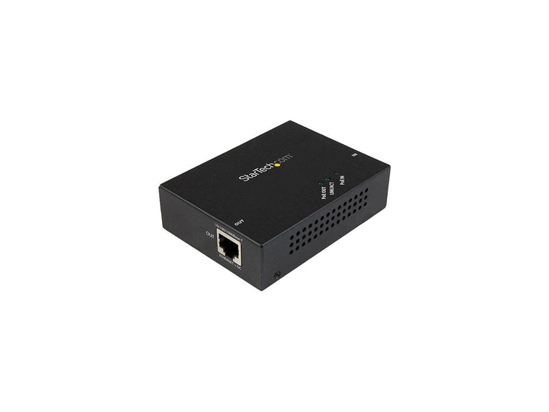 StarTech.com POEEXT1GAT 1-Port Gigabit PoE+ Extender - 802.3at and 802.3af -