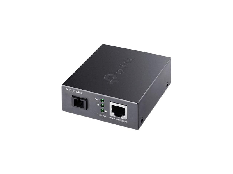 TP-Link TL-FC311A-2 | Gigabit WDM SFP to RJ45 Fiber Media Converter |