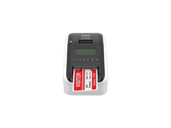 Brother Label Printer Black/White  Plastic QL-820NWB