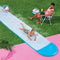 SUN SQUAD SINGLE WATER SLIDE : OUTDOOR TOY FOR KIDS 4+, BLUE - Like New