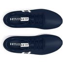 UNDER ARMOUR MEN'S CHARGED PURSUIT 3 RUNNING SHOE - SIZE: MEN 12 - ACADEMY/WHITE - Like New