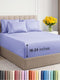 CGK UNLIMITED EXTRA DEEP QUEEN SHEET SET BREATHABLE COOLING SHEETS - LAVENDER - Like New