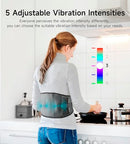 ALLJOY 67" CORDLESS HEATING PAD FOR BACK PAIN RELIEF AJHSB23 - GRAY - Like New