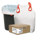 Draw 'n Tie 1DK200 Heavy-Duty Trash Bags 13x27 3/8, 200/Box, White - Brand New