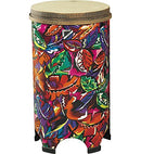 REMO TUBANO, Pre-Tuned, 14" Diameter, 26" Height, Fabric Tropical Leaf - Brand New