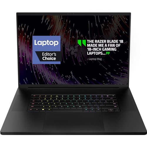Razer Blade 18 Laptop 18" QHD+ i9-13950HX 32GB 1TB SSD RTX 4070 - BLACK - Like New