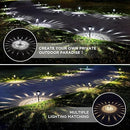 HNES Super Bright 2 in 1 Solar Lights Up to 12H 10 Pack YN-SLL01-BL - COOL WHITE - Like New