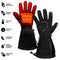 ACTIONHEAT FEATHERWEIGHT AA BATTERY HEATED GLOVES RECHARGEABLE L/XL - BLACK - Like New