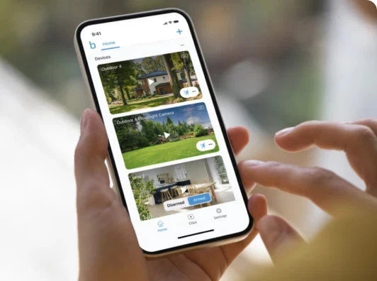 BLINK WHOLE HOME SECURITY CAMERA DOORBELL SYSTEM BUNDLE 5 CAMERAS - BLACK - Like New