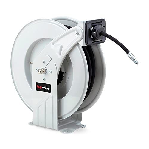 REELWORKS H860152 RETRACTABLE GREASE HOSE REEL 1/4" X 50' 1/4" - Scratch & Dent