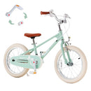 RoyalBaby EZ KIDS BIKE 16" CONVERTIBLE, PEDAL BIKE, BOYS, GIRLS - GREEN - Like New