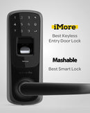 ULTRALOQ UL3 BT 2nd Gen Smart Lock + WiFi Bridge - Black - Like New