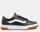 VANS HYLANE UNISEX SHOES - SIZE: MEN 9 WOMEN 10.5 (AU/UK M8 W8) - BLK WHITE - Like New