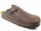 BIRKENSTOCK BOSTON UNISEX OILED LEATHER LOAFERS - SIZE 10 - HABANA - Like New