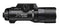 SUREFIRE X300 ULTRA LED HANDGUN OR LONG GUN WEAPONLIGHT MOUNT1000 LUMENS - BLACK - Like New