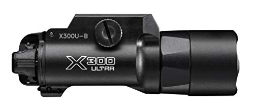 SUREFIRE X300 ULTRA LED HANDGUN OR LONG GUN WEAPONLIGHT MOUNT1000 LUMENS - BLACK - Like New