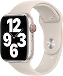 APPLE WATCH 45MM SPORT BAND SIZE S/M MPLV3AM/A - STARLIGHT - Scratch & Dent