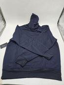BLUE ICE PREMIUM CLOTHING BURGUNDY PULLOVER HOODIE - SIZE: MEN XL - NAVY - Brand New