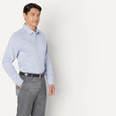 AMAZON ESSENTIALS MEN'S SLIM FIT WRINKLE RESISTANT STRETCH WHITE GRID CHECK XXL - Brand New
