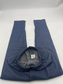 HIAHIF GIRLS COTTON FLEECE LINED LEGGINGS TIGHTS SOFT 9-10 YEARS - NAVY/BLUE - Like New