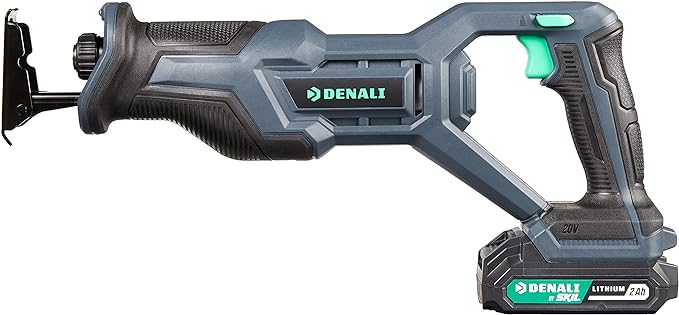 Denali by SKIL 20V Cordless Reciprocating Saw Kit ARS5829B-00 - Blue Like New