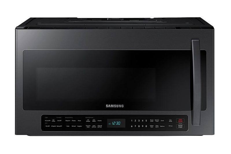 Samsung 2.1 Cu. Ft. Over the Range Microwave - Black Stainless - Scratch & Dent