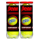 PENN CHAMPIONSHIP TENNIS BALLS - REGULAR DUTY FELT PRESSURIZED - 2 CAN 6 BALLS - Like New