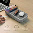 ORBITKEY NEST V2 PORTABLE DESK ORGANIZER WIRELESS CHARGER WNS2-BLK-104 - BLACK - Brand New
