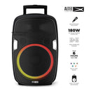 ALTEC LANSING SOUNDROVER BLUETOOTH RECHARGEABLE PA SPEAKER IMT7002 - BLACK - Like New