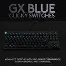 Logitech G PRO Mechanical Gaming Keyboard Portable Tenkeyless 920-009388 - Black Like New