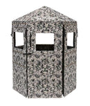 Hawk Down & Out Scout Hunting Durable Camo Concealing Ground Panel Blind - Like New