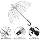 WASING 10 Pack 46 Inch Clear Bubble Umbrellas Wedding Style B07ZT614X2 - Clear - Brand New