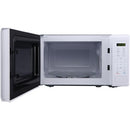 MAGIC CHEF 0.7 CU. FT. COUNTERTOP MICROWAVE MC77MW - WHITE - Like New