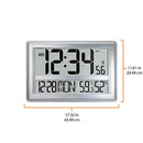 MARATHON Jumbo Atomic Wall Clock with Table Stand - Brand New