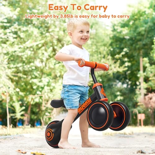 AYEKU BABY BALANCE BIKE FOR 1 YEAR OLD BOY - ORANGE Like New