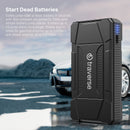 TRAVERSE R33 PORTABLE SMART JUMP STARTER, 5.0L GASOLINE, 2.0L DIESEL - BLACK - Like New