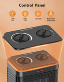 Small Space Heater with Thermostat for Indoor Use 1500W/900W - Scratch & Dent