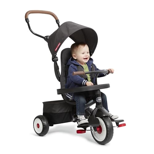 Radio Flyer 4-in-1 Stroll 'N Trike, Ages 1-5 Years, 492 - Black - Brand New