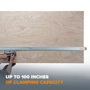 BORA 5-Piece NGX Deluxe Clamp Edge System Set for Making Precision Cuts - ORANGE - Like New
