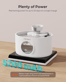 PEKTACO WIRELESS CAT WATER FOUNTAIN - AUTOMATIC BATTERY OPERATED PET WATER - Like New