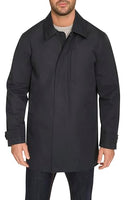 COLE HAAN MEN'S FRONT ZIP WATER RESISTANT RAIN JACKET SIZE MEN L - NAVY - Like New