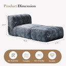 Big Chaise Lounge Chair Indoor Bean Bag Chair for Adults and Teens No Assembly - Brand New
