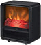 Duraflame Portable Electric Fireplace Personal Cube Space Heater - BLACK - Like New