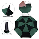 Prospo UPF 50+ Adjustable Umbrella with Universal Clamp Beach Umbrella - Brand New