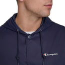 CHAMPION MEN'S HOODED COACHES RAIN JACKET SIZE: MEN 2XL NAVY - Brand New