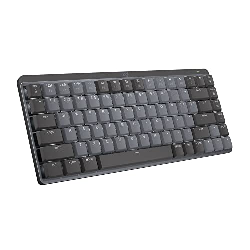 LOGITECH MX MECHANICAL MINI WIRELESS ILLUMINATED KEYBOARD 920-010550 - GRAPHITE - Like New