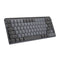 LOGITECH MX MECHANICAL MINI WIRELESS ILLUMINATED KEYBOARD 920-010550 - GRAPHITE - Like New