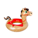 PLAYTEK 40 INCH HORSE POOL FLOAT SWIM TUBE FLOATS TUBES - BROWN/RED - Like New