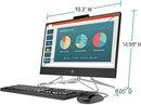 HP 22-DF 21.5" FHD All-in-One Ryzen 3 3250U 8GB 1TB HDD 22-DF0023W - Black - Like New
