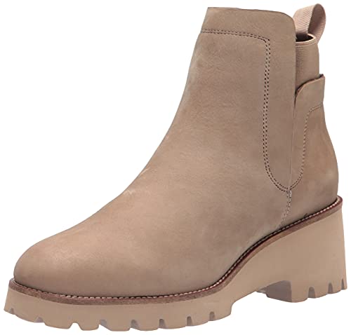 B7321 BLONDO WOMEN'S DANIKA WATERPROOF BOOT ANKLE SIZE 7.5 MUSHROOM NUBUCK - Brand New